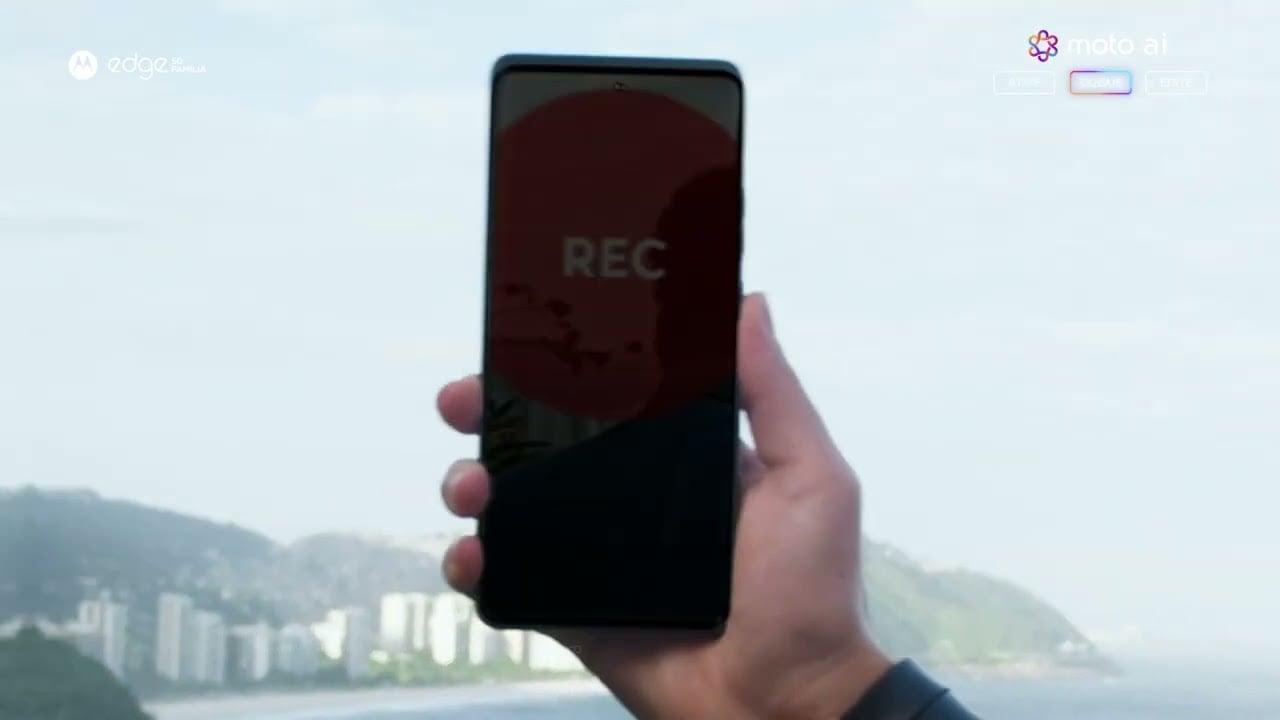 Estabilize suas fotos e vídeos com Moto Edge