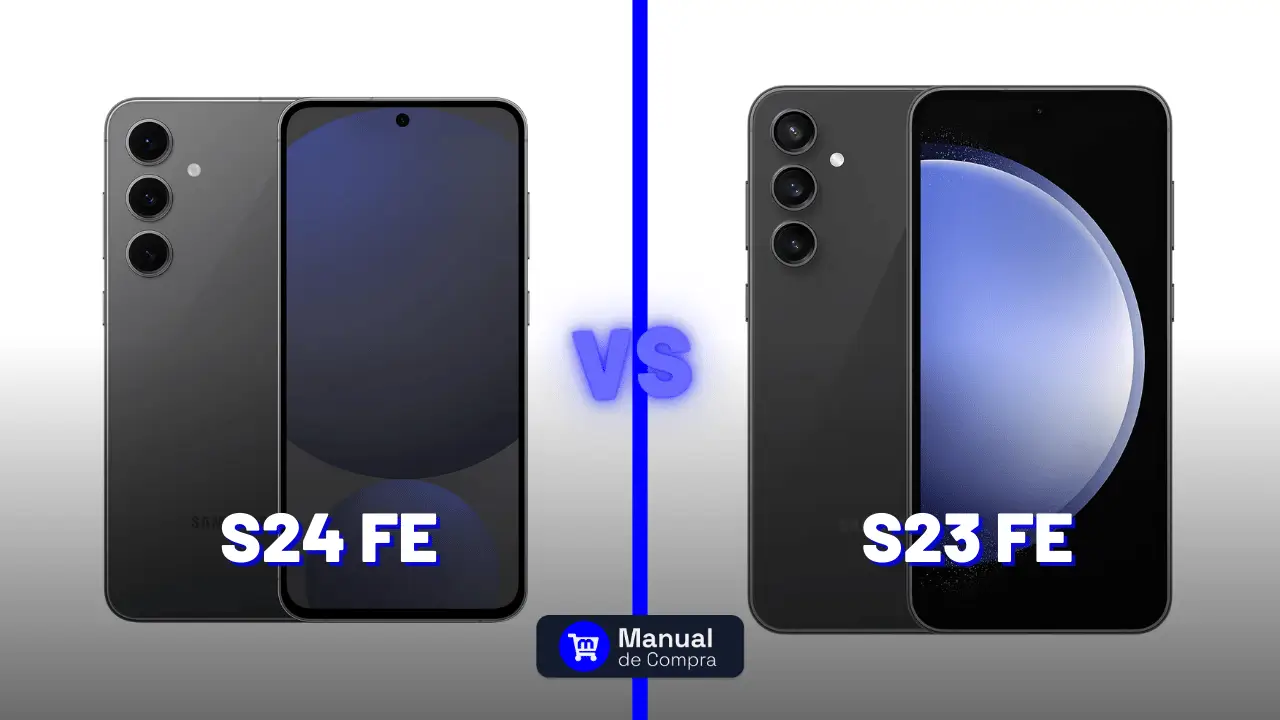 Quais as diferenças entre o S23 FE e S24 FE?
