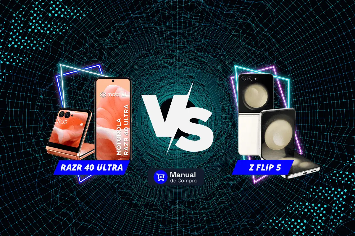 Galaxy Z Flip 5 ou Razr 40 Ultra: Qual melhor celular Dobrável?