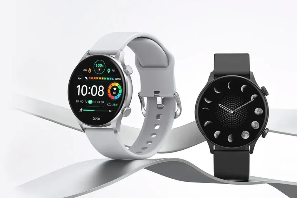 Top 10 Melhores Smartwatchs de 2025 26 Haylou Solar Plus RT3 com design circular e interface de monitoramento