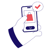 Home 5 Buying online on the phone
