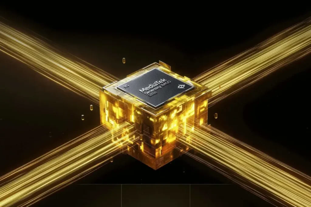 Poco X7 Pro é Bom? Analises e Primeiras Impressões 4 Ilustração do processador MediaTek Dimensity 8400 Ultra do POCO X7 Pro