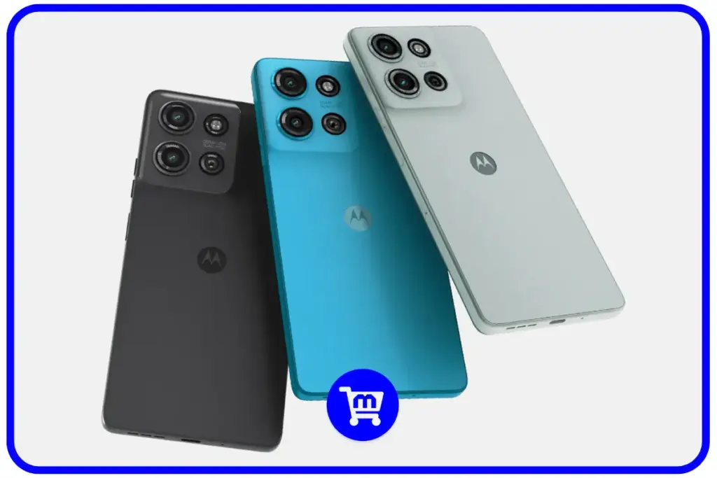 Os 10 Melhores Celulares Custo Benefício em 2025 28 Motorola Moto G75 em acabamento marrom/bronze com couro vegano, exibindo o módulo de câmera quadrado com três sensores.
