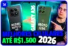 Confira os 6 Melhores celulares até 1500 reais! Separamos os que realmente valem o investimento