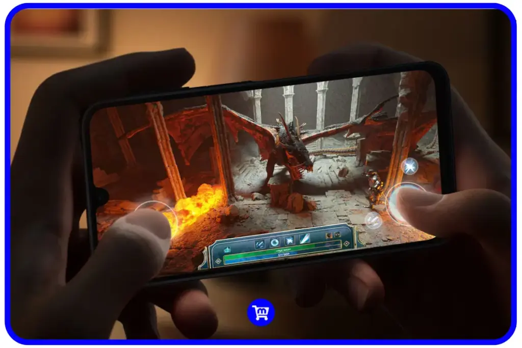 Galaxy A16 5G é Bom? Confira Preços e Ficha Tecnica Completa 4 Galaxy A16 5G rodando jogos com processador Exynos 1330 e tela 90Hz