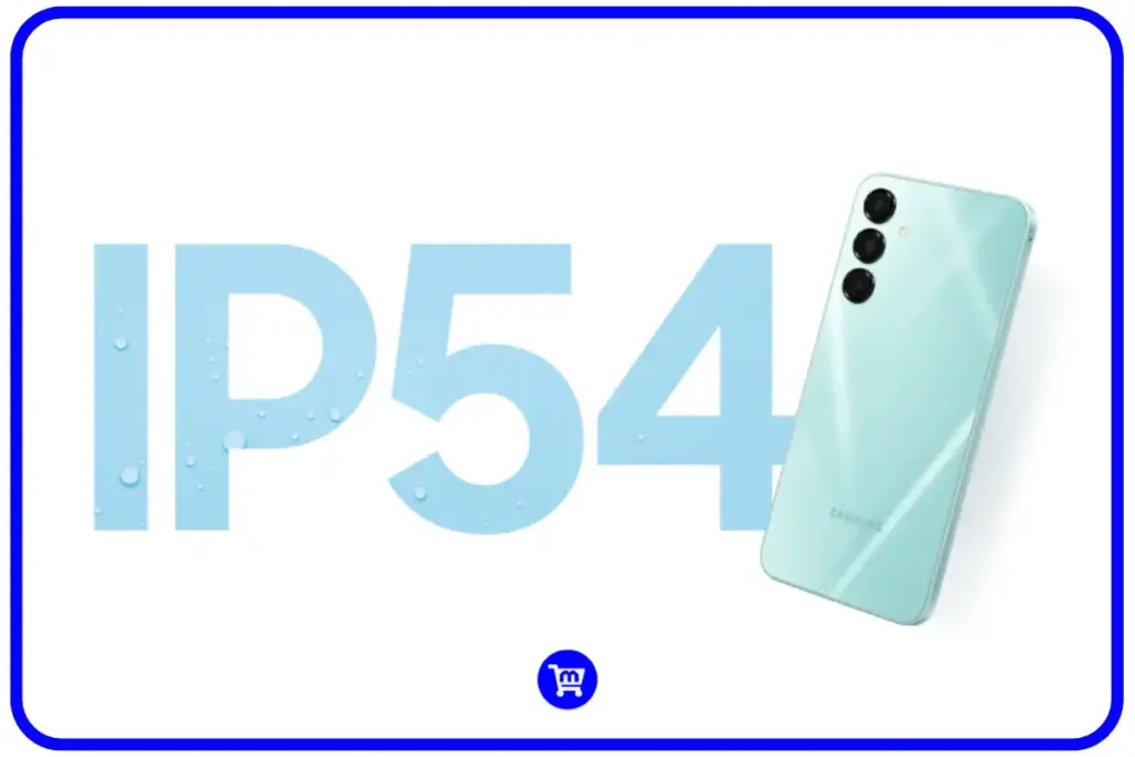 Galaxy A16 5G é Bom? Confira Preços e Ficha Tecnica Completa 2 Galaxy A16 5G com certificação IP54 resistente à água e poeira