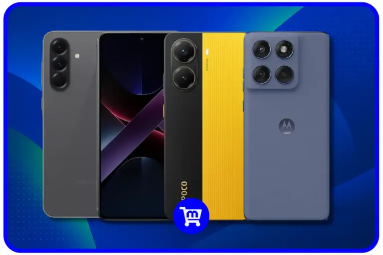 Melhores celulares até R$2.000 comparativo modelos Samsung Galaxy Poco Motorola 2025