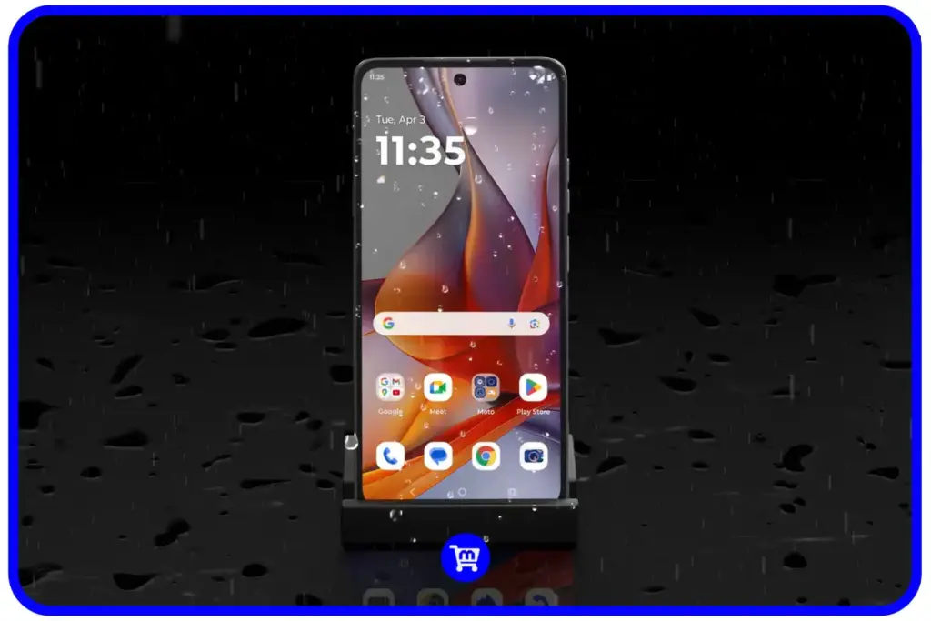 Galaxy A26 VS Moto G75! Qual Aparelho de R$1.500 Comprar? 13 Motorola Moto G75 Smart Water Touch tecnologia tela funciona molhada água IP68 resistente