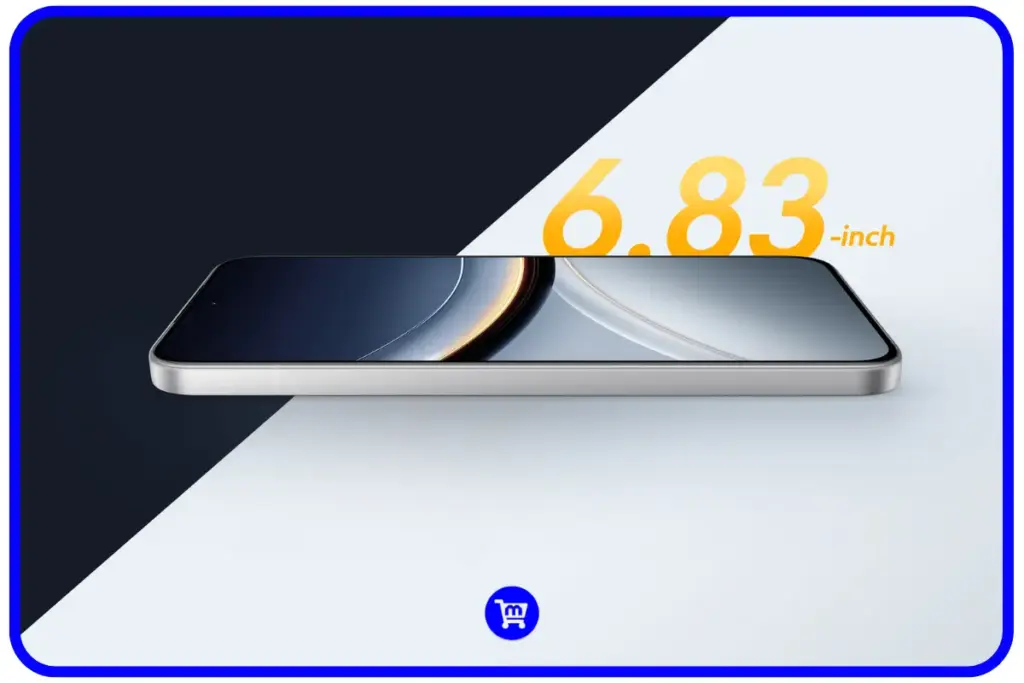 Poco F7 tela AMOLED 6.83 polegadas 120Hz display grande smartphone