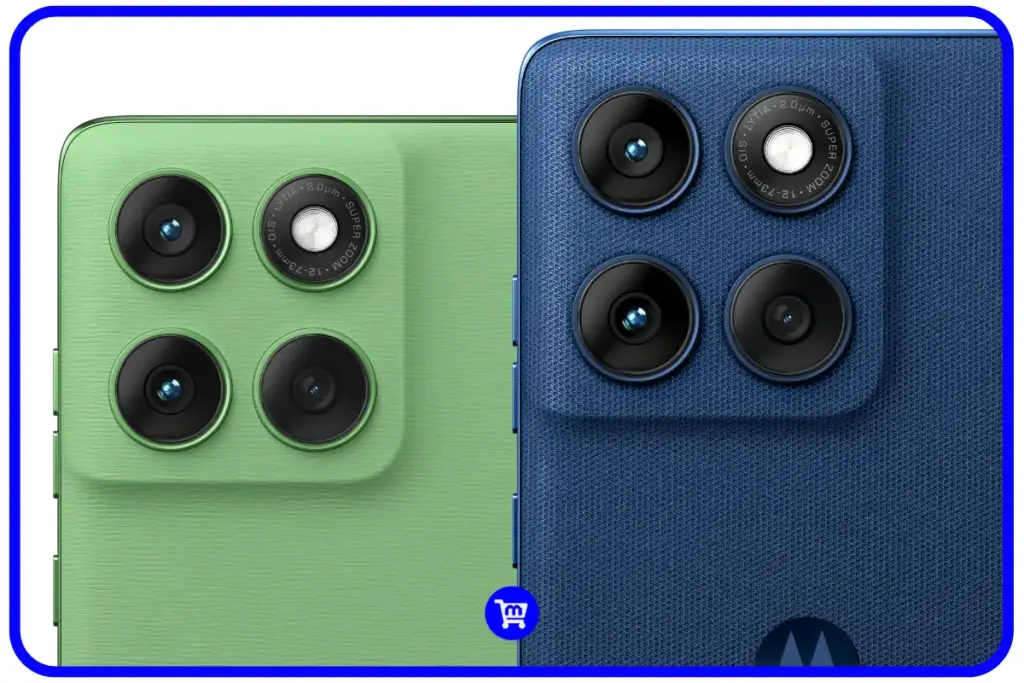 Sistema câmeras Motorola Edge 60 Sony 50MP teleobjetiva zoom óptico triplo