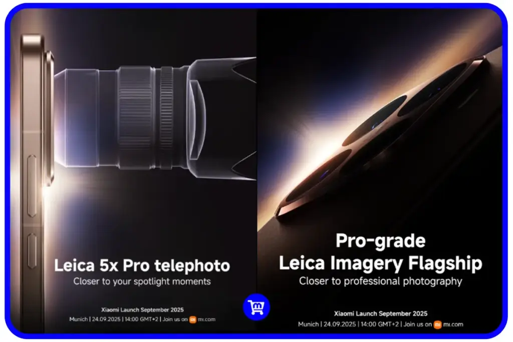 Xiaomi 15T Pro com câmera Leica 5x Pro telephoto e design premium em bronze, destaque para sistema periscópico