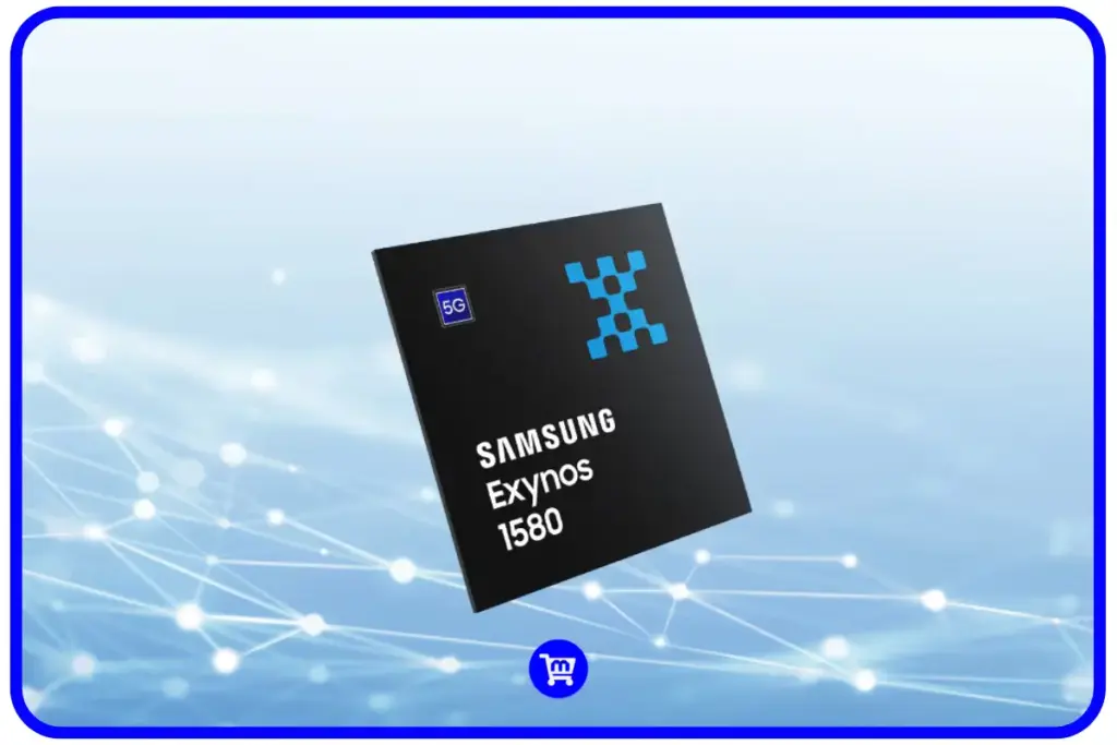 Processador Samsung Exynos 1580 com tecnologia 4nm e conectividade 5G para Galaxy A56