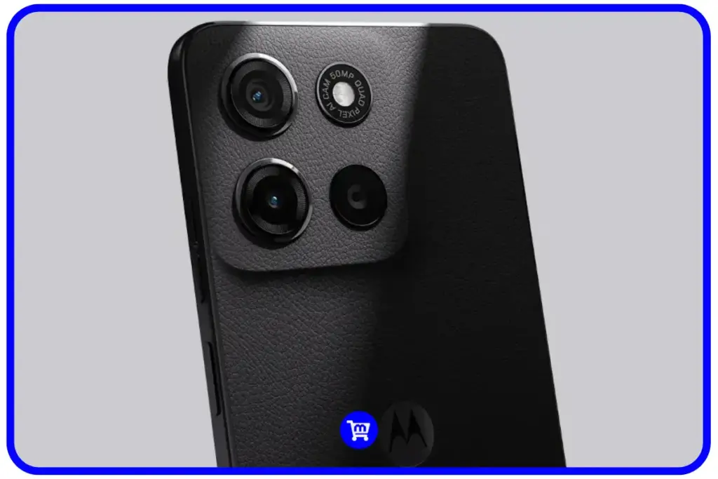 Moto G15 é bom? Análise Completa em 2025 2 Moto G15 com design em couro ecológico mostrando acabamento premium e módulo de câmeras
