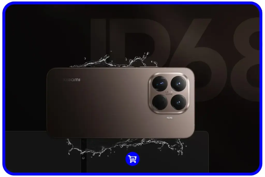 Xiaomi 15T Pro vale a Pena Comprar? Confira Análise e Onde comprar 3 Xiaomi 15T Pro na cor Mocha Gold com certificação IP68 e sistema de câmeras Leica