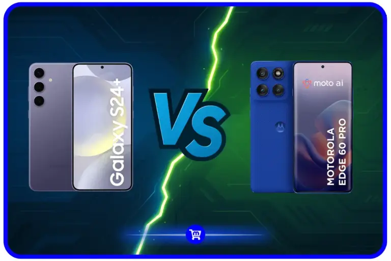 Galaxy S24+ VS Edge 60 Pro: comparação lado a lado dos smartphones com destaque para design e especificações