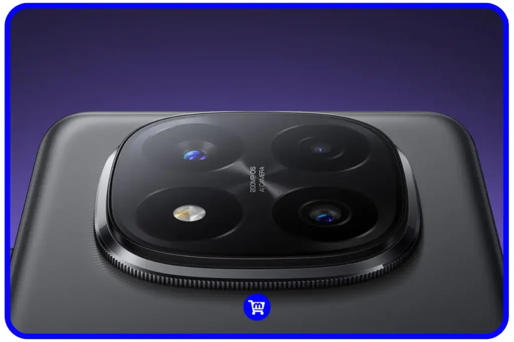 Módulo circular de câmeras do Redmi Note 14 Pro+ com sensor principal de 200MP e estabilização óptica