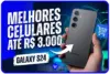 Conheça os melhores celulares até R$ 3.000 em 2026. Análise completa com Galaxy S24, Motorola Edge 60 Pro, Poco F7 e mais. Confira nossa lista dos 7 melhores