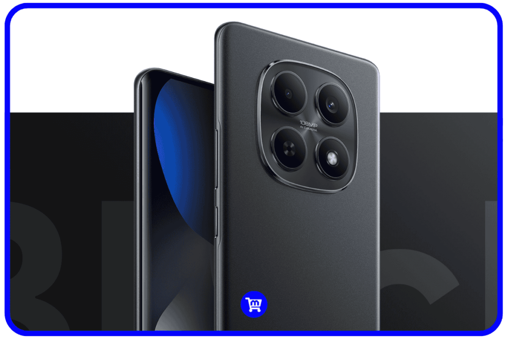 Redmi Note 15 4G é bom? Vale a pena a versão de entrada? 7 Módulo de câmera traseira do Redmi Note 15 4G com sensor principal de 108 MP na cor preta