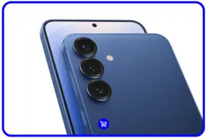 Galaxy S25 vale a pena – dois smartphones Samsung exibindo tela com wallpaper do Galaxy S25