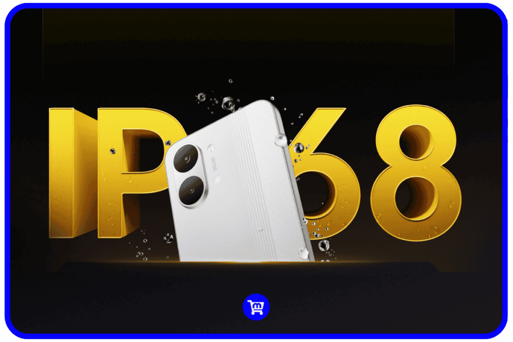 Poco X8 Pro Max em branco com certificação IP68 resistente à água