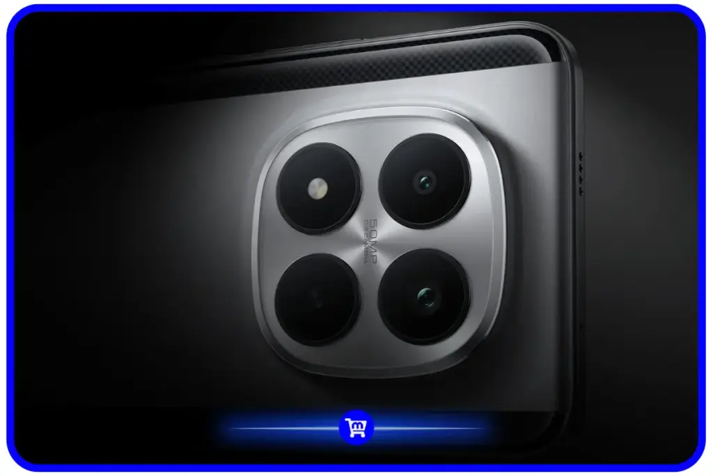 Poco M8 Pro Vale a Pena em 2026? Análise Completa 5 Módulo de câmera traseira do Poco M8 Pro com lente principal de 50MP e sensor de 1/1,55"