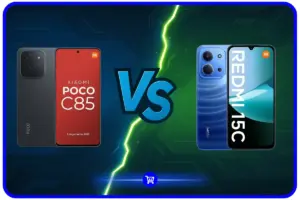 Poco C85 VS Redmi 15C: qual oferece melhor custo-benefício? Comparativo completo com especificações, prós e contras de cada modelo.