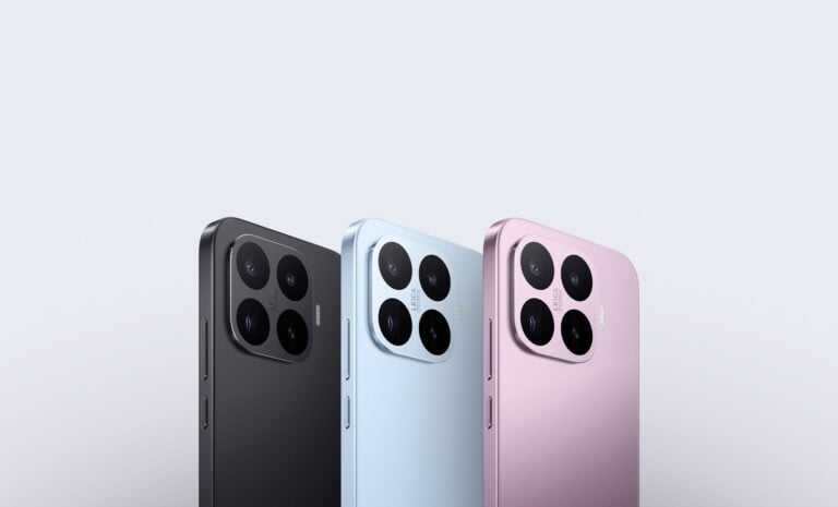 Xiaomi 17T nas cores Preto, Azul e Violta