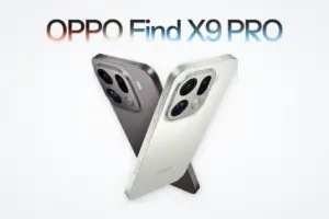 OPPO Find X9 Pro é bom de acabamento? Os dois modelos, marrom e branco, cruzados com o módulo de câmera traseiro