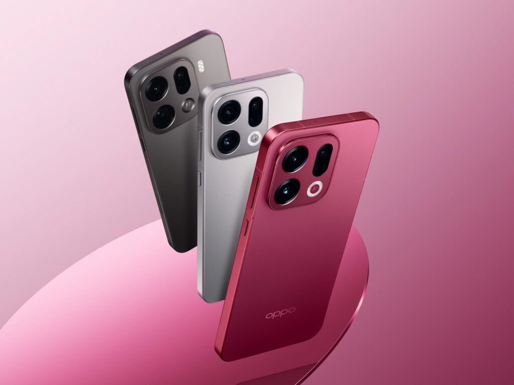 OPPO Find X9 Pro é bom? Veja ficha técnica, preço e se vale a pena no Brasil 4 OPPO Find X9 Pro nas cores globais Silk White, Titanium Charcoal, Velvet Red