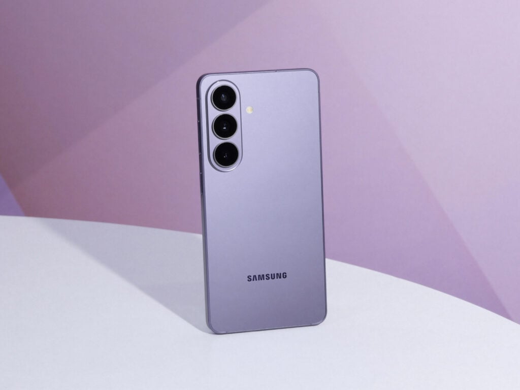 Samsung Galaxy S26 na cor Violeta