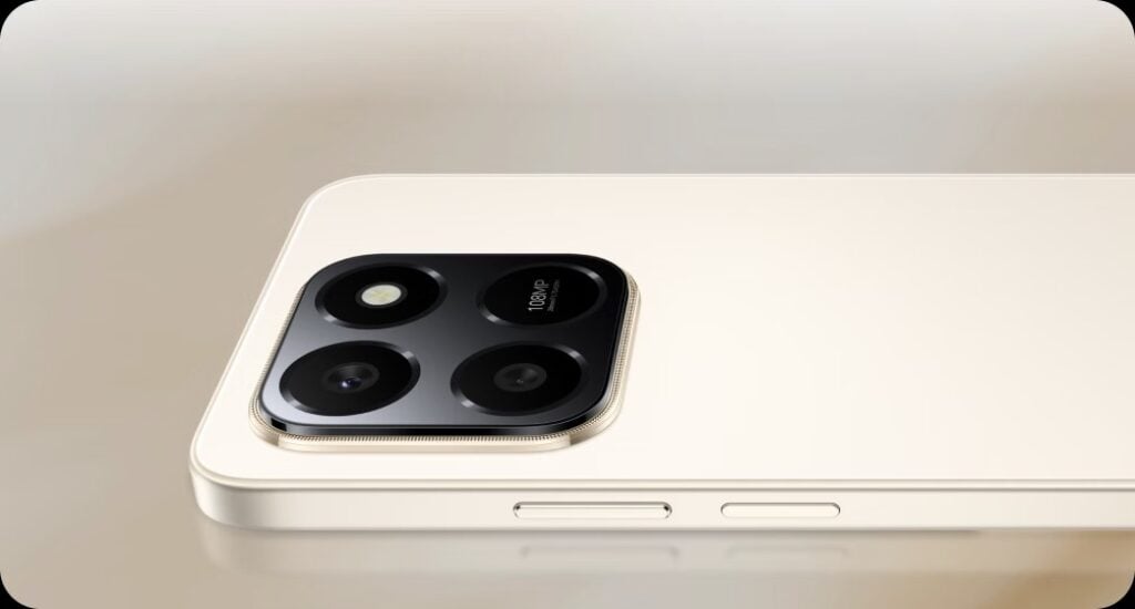 Honor X7d 4G vale a pena? Conheça o celular chinês barato com bateria potente 5 Honor X7d 4G exibindo a parte traseira