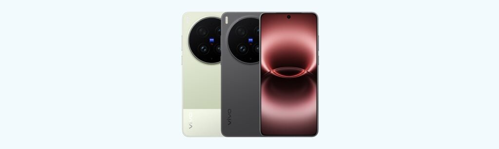 JOVI X300 Ultra nas cores Verde e Preto exibindo também sua tela