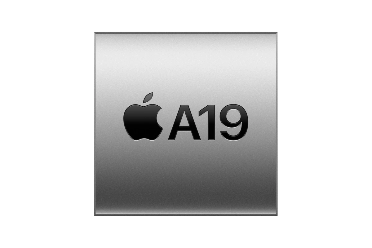 iPhone 17e Vale a Pena em 2026? Agora Custa Menos que o iPhone 16 6 Render oficial do processador Apple A19, usado no iPhone 17e