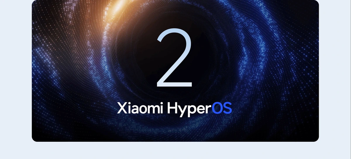 Arte do Xiaomi HyperOS 2, a interface que roda sobre o Android 15 no POCO M8s 5G