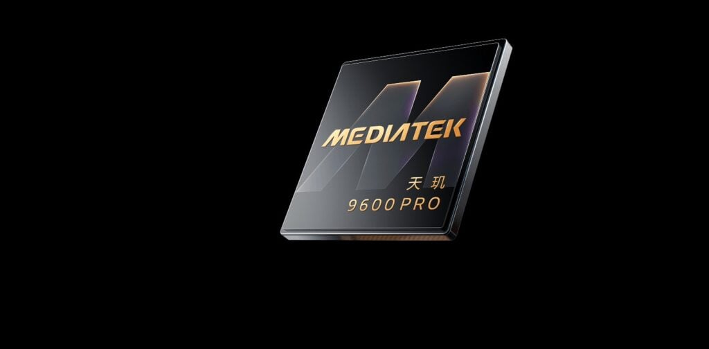 OPPO surpreende com primeiro celular do mundo com 3 câmeras de 200 MP 2 Processador MediaTek Dimensity 9600 Pro flutuando em um fundo preto, com detalhes em dourado e prateado.