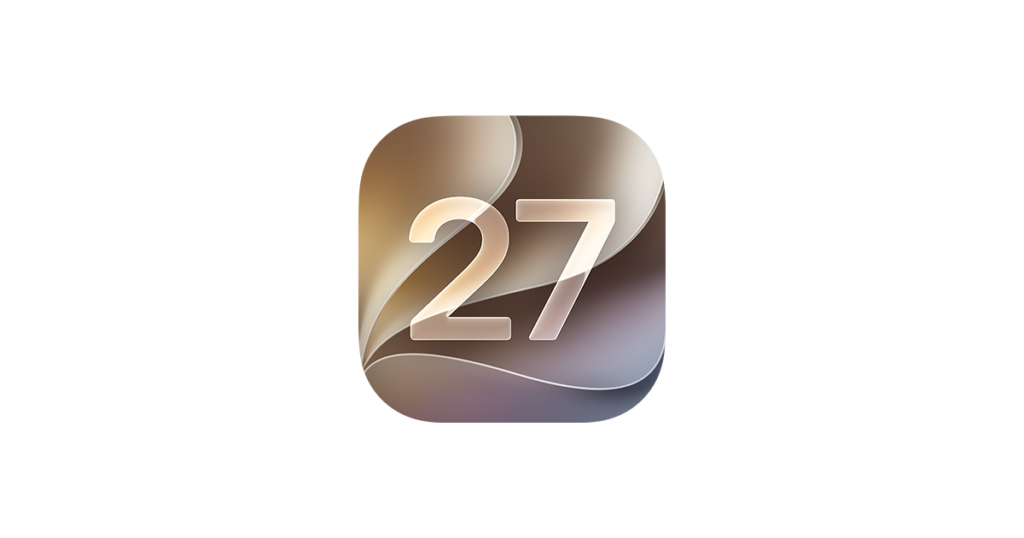 Logotipo do iOS 27, novo sistema operacional da Apple