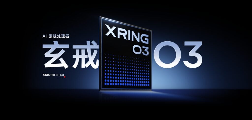 Xiaomi 18 Fold estreia como concorrente do iPhone Duo e Galaxy Z Fold 8; confira 3 Processador Xiaomi XRING O3